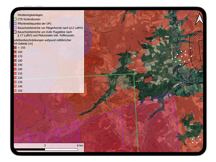 Luftfahrtrestriktionsnalyse