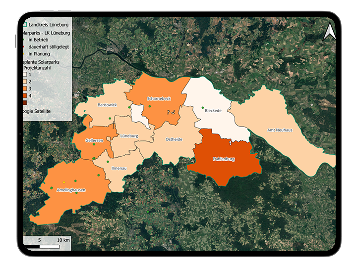 Planungsmonitor Solarenergie
