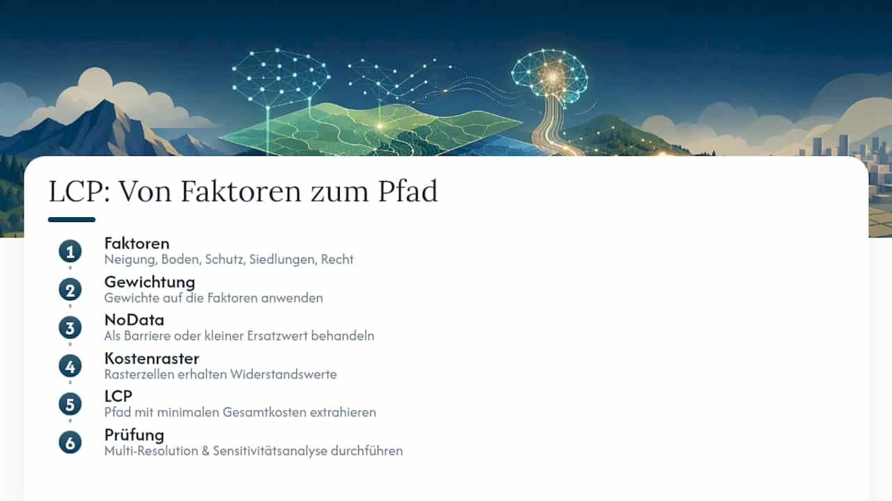 Faktoren, die die Kostenoberfläche eines LCP beeinflussen