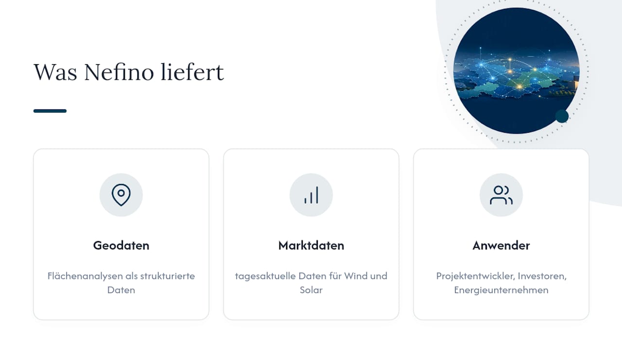 Warum sich Nefino als Datenpartner für Dashboard-Projekte eignet, overview diagram