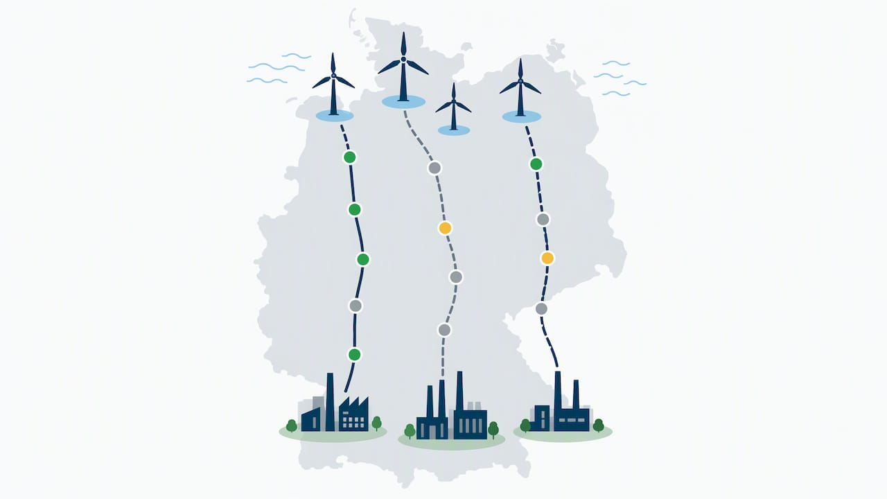 Nord-Süd-Korridore verbinden Erzeugung und Verbrauch